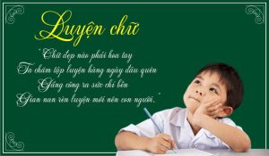 Lớp Nghiệp Vụ Luyện Chữ Đẹp Và Tiền Tiểu Học