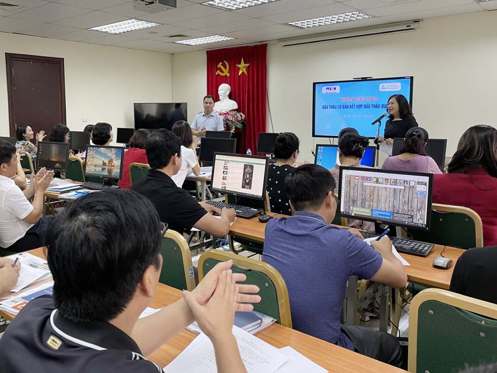 Lop dau thau Đào tạo nghiệp vụ đấu thầu