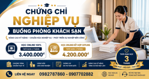 Khóa đào tạo nghiệp vụ Buồng phòng khách sạn