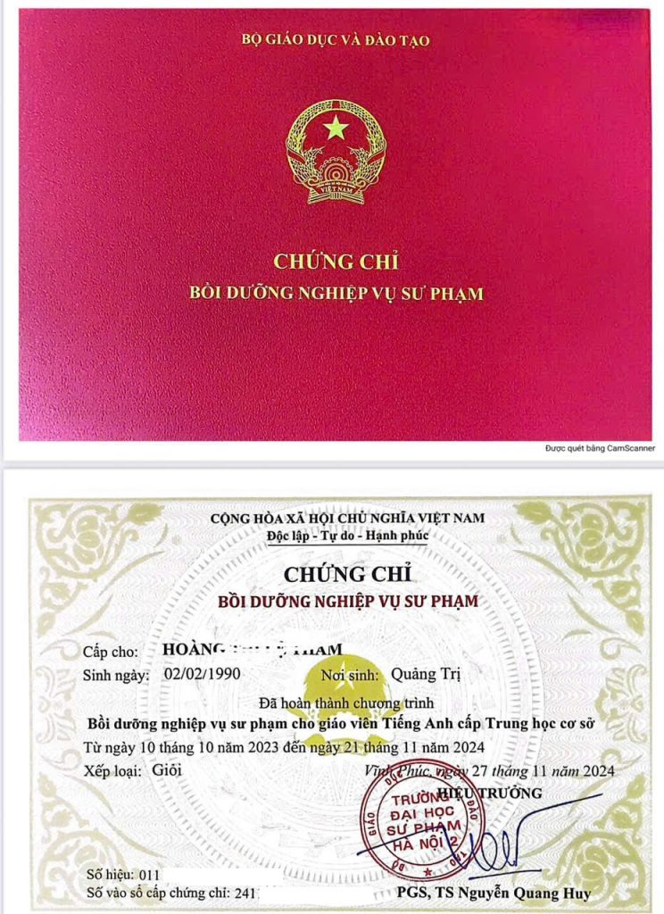 CC NVSP Tieng Anh THCS 744x1024 1 Nghiệp Vụ Sư Phạm Giáo Viên Tiếng Anh 2026