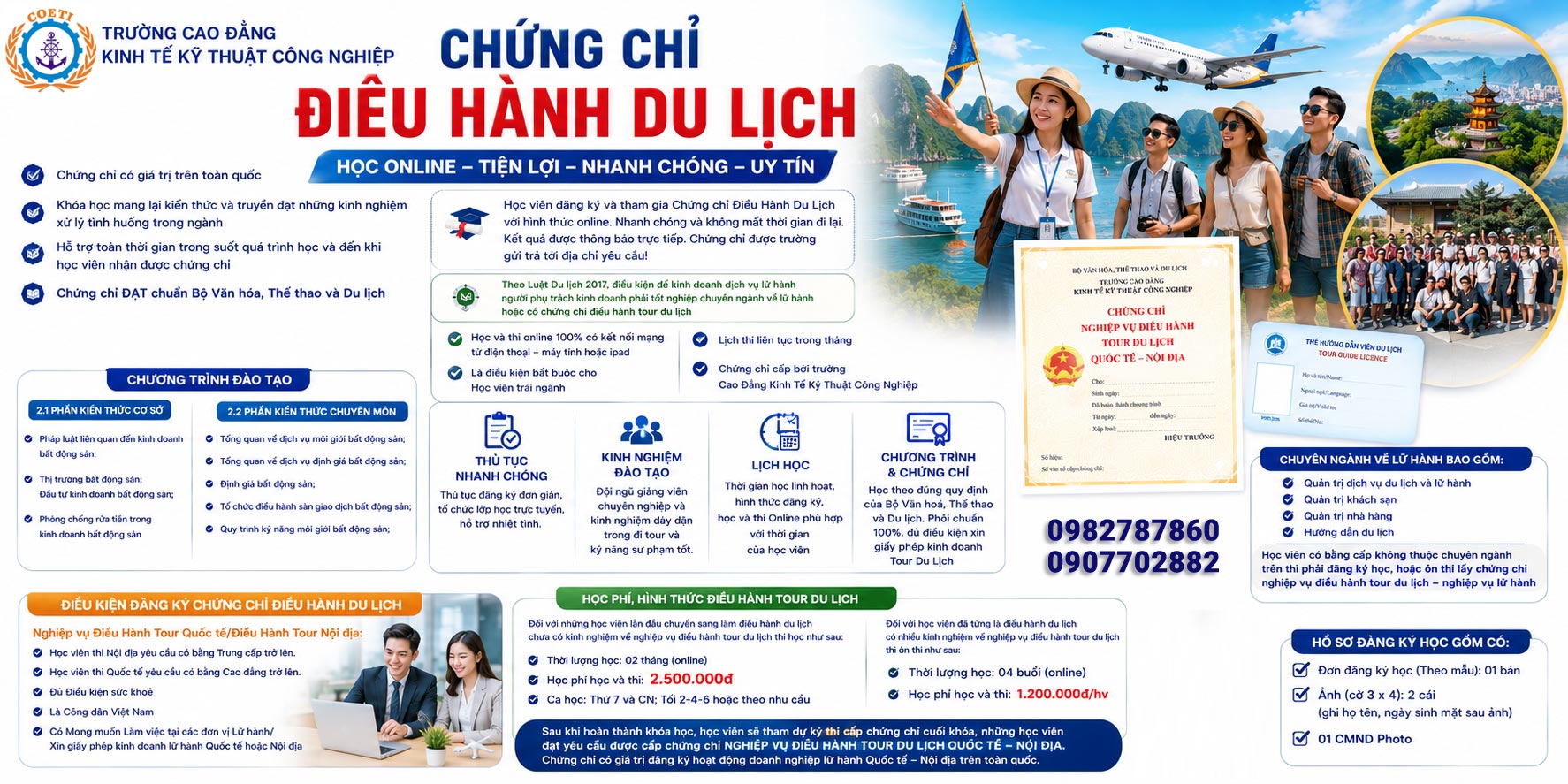 Chứng chỉ điều hành du lịch
