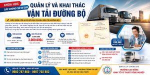 Chứng chỉ sơ cấp vận tải đường bộ