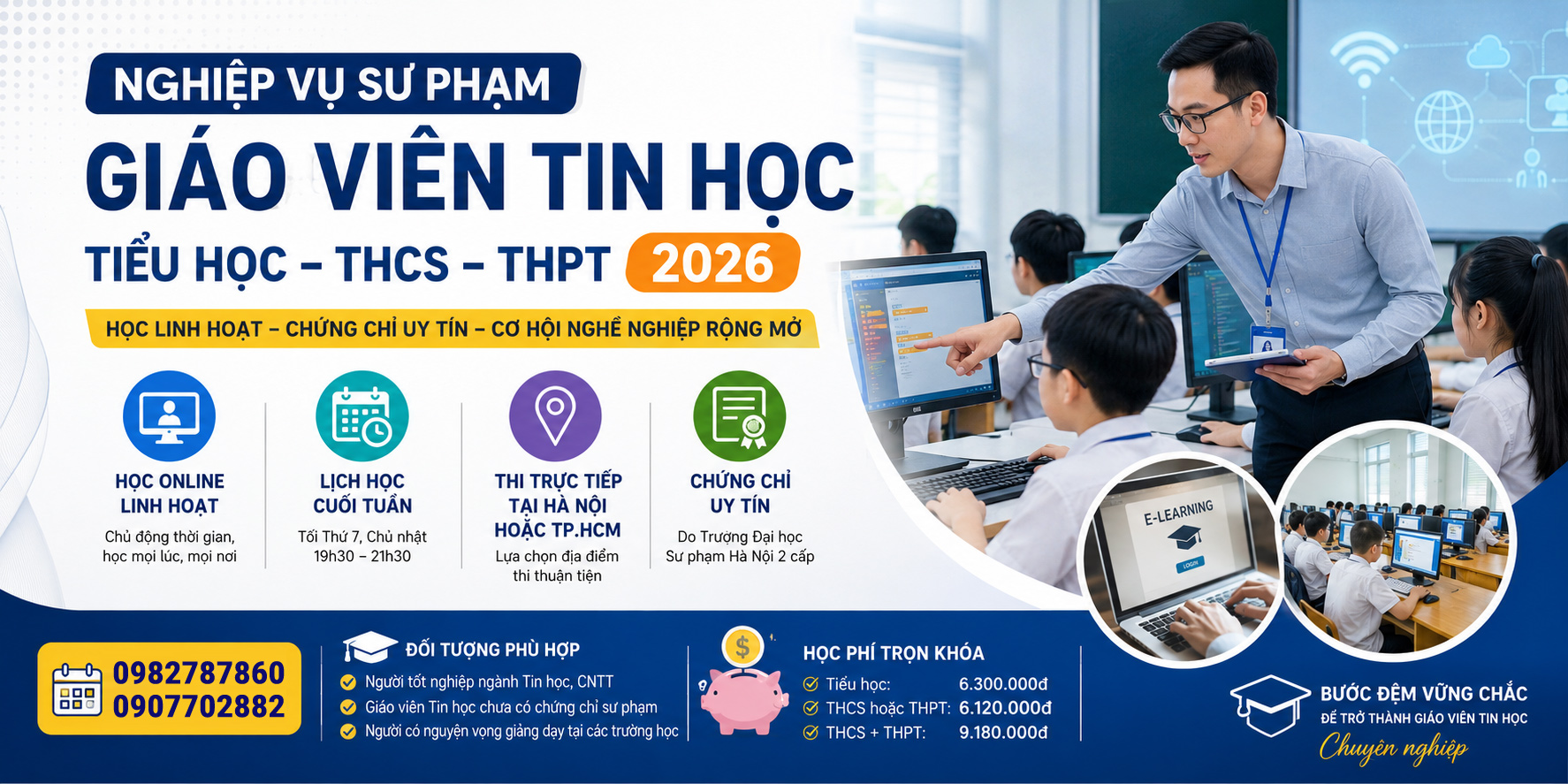 nvsp tinhoc Nghiệp Vụ Sư Phạm Giáo Viên Tin Học 2026
