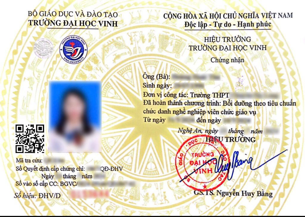 Chuẩn Chức Danh Nghề Nghiệp Viên Chức Giáo Vụ