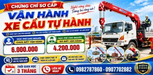 Chứng chỉ lái cẩu tự hành