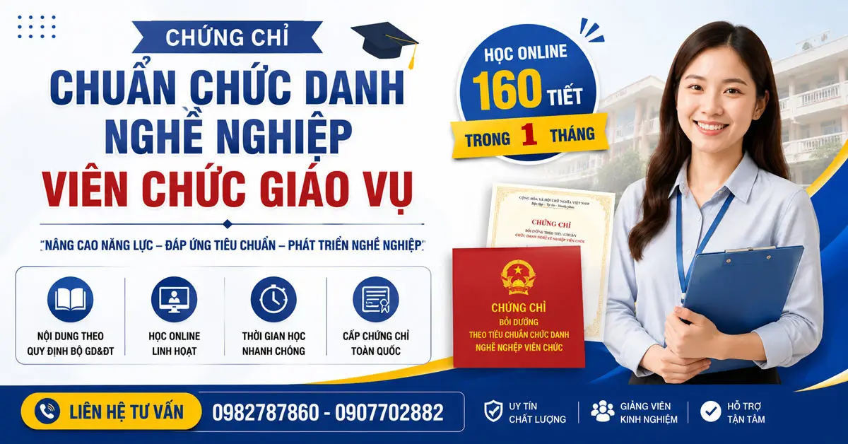Chuẩn Chức Danh Nghề Nghiệp Viên Chức Giáo Vụ