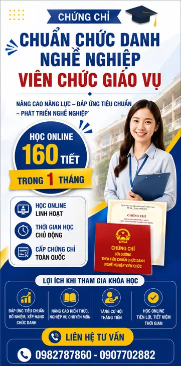 Chuẩn Chức Danh Nghề Nghiệp Viên Chức Giáo Vụ