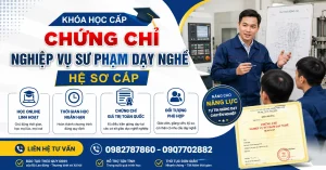 Nghiệp vụ sư phạm dạy nghề hệ sơ cấp học online 2026